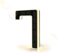 Solar LED House Numbers Light – Waterproof Backlit Address Sign Outdoor