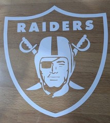 Las Vegas Raiders vinyl decal