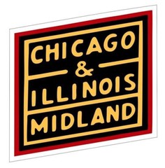 Chicago & Illinois Railway Railroad Train Sticker Decal R6988