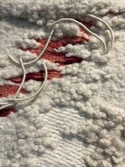 100% Wool Handmade Wall Art Tapestry Hanging Decor. ￼