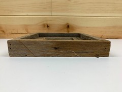 Primitive Framed Picture of Outhouse «Full Moon» 10-1/2″ x 8-1/2″