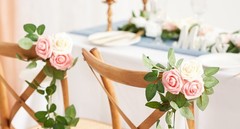 Artificial Flowers, 100 Pcs Dark Red Foam Fake Roses Bulk with Stems for