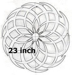 Lightweight Distressed Metal Wall Art: 23-Inch Black Sun for Any Room