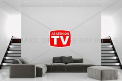 As Seen On TV Car Truck SUV Bumper Glass Various Sizes Printed Vinyl Sticker
