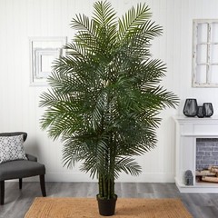 7.5′ Artificial Areca Tropical Palm Tree UV (Indoor/Outdoor). Retail $645