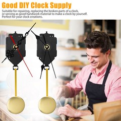 Quartz Wall Clock Pendulum Swing Movements Mechanism DIY Kits Chime Repair Parts