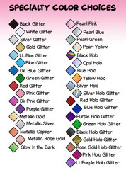 3″ Custom Text or Name Vinyl Decal Sticker