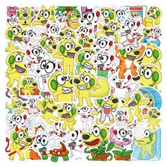 100Pcs Snowi And Tyler Stickers for Kids Teens Girls Scrapbooking Water Bottles