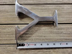 KINDWER Letter X, 6-Inch Tall – 1-Inch THICK – HEAVY SOLID LETTER