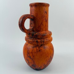 Vintage West Germany Scheurich 428-26 Fat Lava Krug Jug Art Pottery Vase