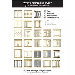 2 In. X 2 In. X 42 In. Wood Pressure-Treated Mitered B2E Baluster (16-Pack)