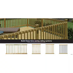2 In. X 2 In. X 42 In. Wood Pressure-Treated Mitered B2E Baluster (16-Pack)