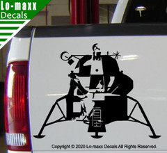 Apollo 11 Lunar Module NASA Art Custom Design High Quality Die Cut Vinyl Decal