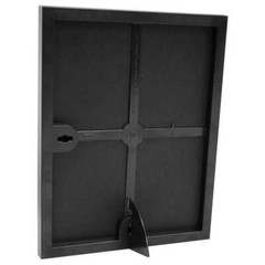 (6 pack) 8×10 Front Loading Basic Tabletop Picture Frame, Black