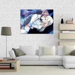 V6153 Yuri Girls Love Kiss Hot Sexy Anime Art Decor WALL POSTER PRINT