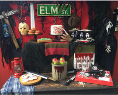 Elm Street Sign,16X6, Horror Street Sign Collection- Perfect for Horror Movie Lo