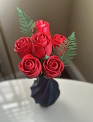 CUSTOM 3D PRINTED ROSES AND BOUQUET