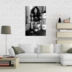 V8932 Ozzy Osbourne Bathroom Toilet Rock BW Painting Art Decor WALL POSTER PRINT