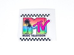 MTV Sticker Vintage TV Retro Music Nostalgic Decal Laptop Tablet Tumbler Journal