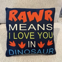 Lot Of Colorful Dinosaur Themed Kids Room Decor (5 pieces)
