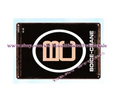 1966 Boice Crane Wood Working Metal Working catalog cover metal tin sign
