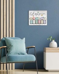 Inspirational Bible Verse Wall Art: God Says You Are Wall Sayings Flowers in …