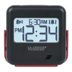 617-147 La Crosse Technology BUZZ Vibration Battery Powered Digital Alarm Clock