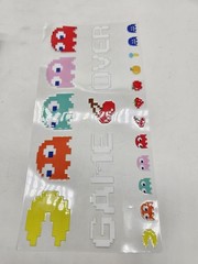 Pac Man UV DTF Transfer Sticker Wrap Tumbler UVDTF BUY 10+ GET COMBINED SHIP