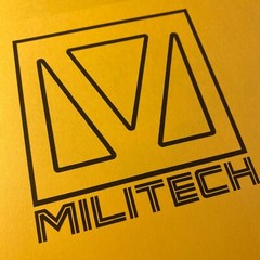Vinyl Sticker – Militech Logo (Cyberpunk)