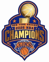 2026 World Champion NYC Knicks NBA🔥3.25 x 4.25 Inch Vinyl Sticker🔥Quantity