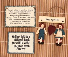 Wood Sign Words Mother Love Care Listen Comforts Cheer Mom Blessing Best Friends