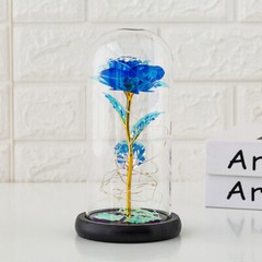Glass Rose Mothers Day Flower Gifts for Mom Light Up Rose for Women Grandma Wife