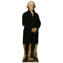THOMAS JEFFERSON Lifesize CARDBOARD CUTOUT Standup Standee Poster President