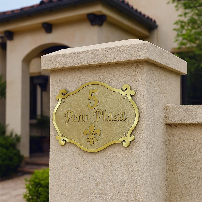 Cast Brass custom door signs & plaques – Custom language plaques – Custom name s