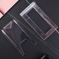 2-20X 4″ Two Part Adjustable Acrylic Display Stand Easels for Minerals Fossils