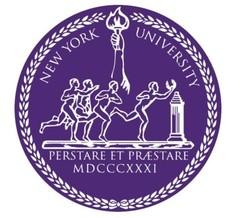 New York University Purple Sticker Decal R8316