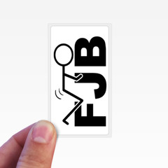 Fck-it Joe Biden FJB Decal Stickers Anti President Sucks 25+ PCS Sticker Pack