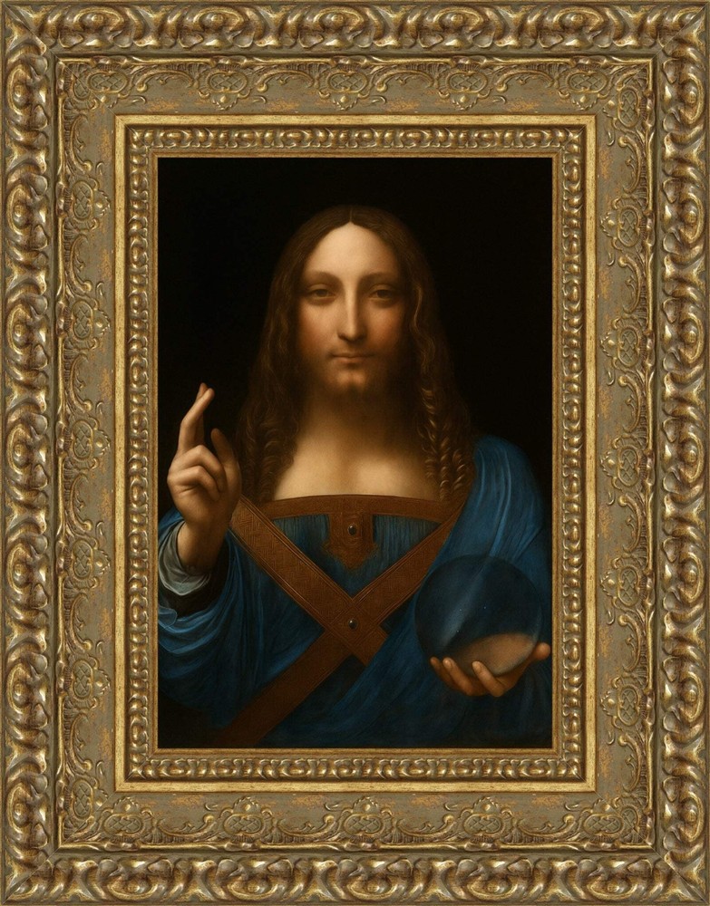 Leonardo da Vinci: Salvator Mundi | Restored Canvas Art