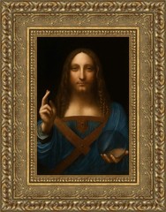 Leonardo da Vinci: Salvator Mundi | Restored Canvas Art