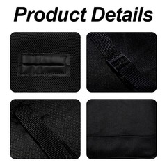 ESMING Universal Heavy-Duty Textured Front Bench Seat Cover for Ford for Chevrol