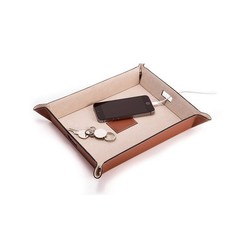 Black Mens Valet – 10L x 7.75W x 1.75H in.