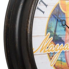 433-3841MV7 Margaritaville 15.75″ IN/OUT Wall Clock – It’s 5 O’Clock Somewhere