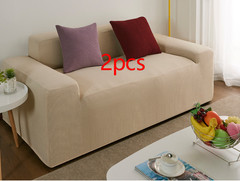 Waterproof Polar Fleece Solid Color Bomb Cover Sofa Slipcover Corner Case For Li