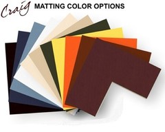Craig Frames 16×22 Picture Frame Matting, Cream Core, Opening for 11×17 Image