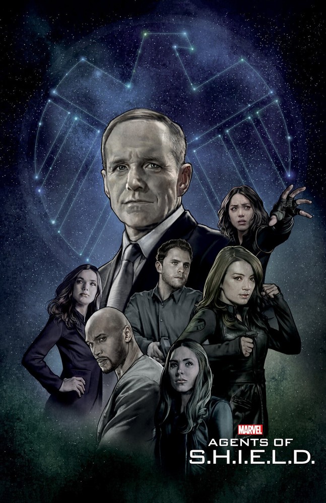 BB2357 Marvels Agents of SHIELD Show 2013 Crew Movie Poster 11×17