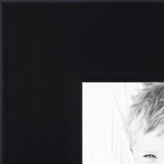 ArtToFrames .75″ Custom Poster Frame Smooth Black Tall Wood 1852 Large