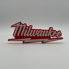 Milwaukee Logo Emblem Sign 3D Wall Decor Art Garage Man Cave Tool Box