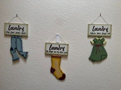 Laundry Room Signs (3 pack)