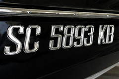 Chrome Boat Registration Numbers Letters 3D Raised Domed Marine Decals