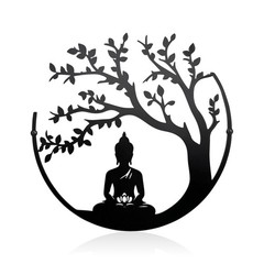 Metal Tree Of Life And Buddha Wall Decor, Zen Lotus Meditation Spiritual Art,…